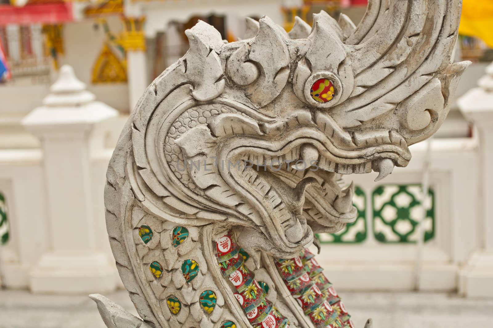 King of Nagas thai art