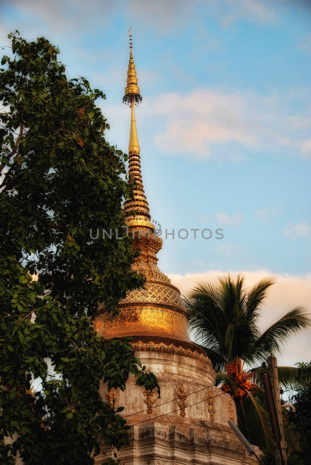 Detail of the Province of Chiang Mai, Northern Thailand