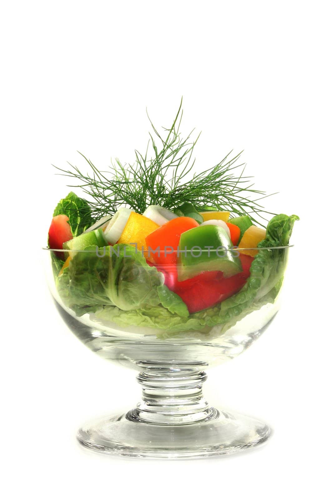 Bell pepper salad by silencefoto