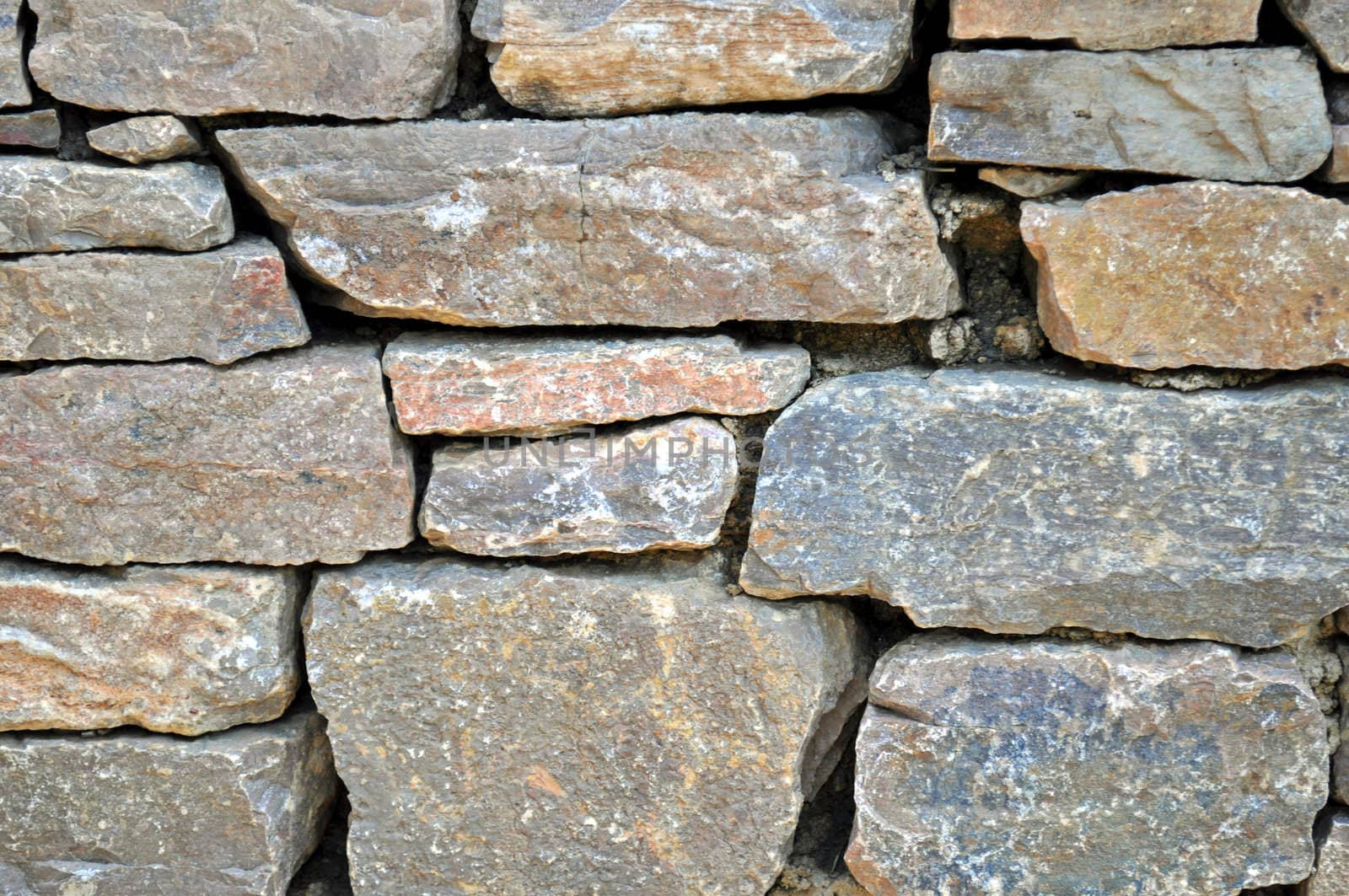 Cemetery Rock Wall