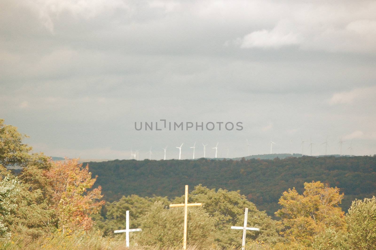 Crosses and Turbines