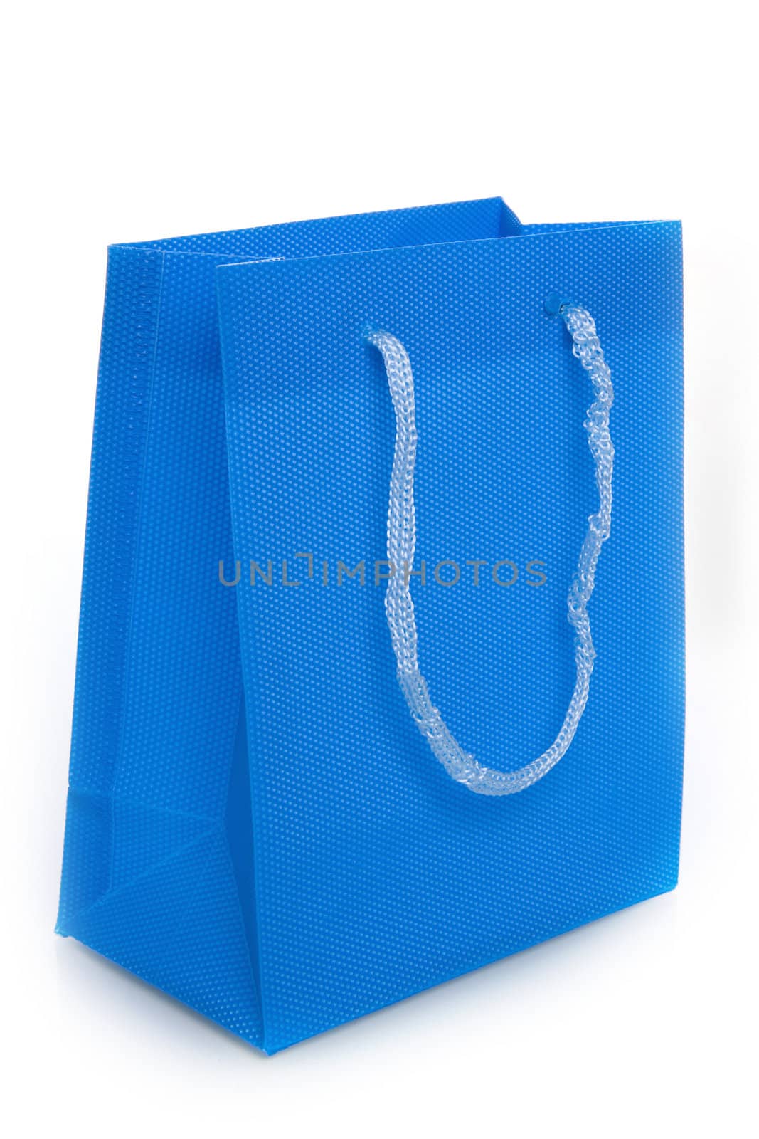 a colorful bag on a white background