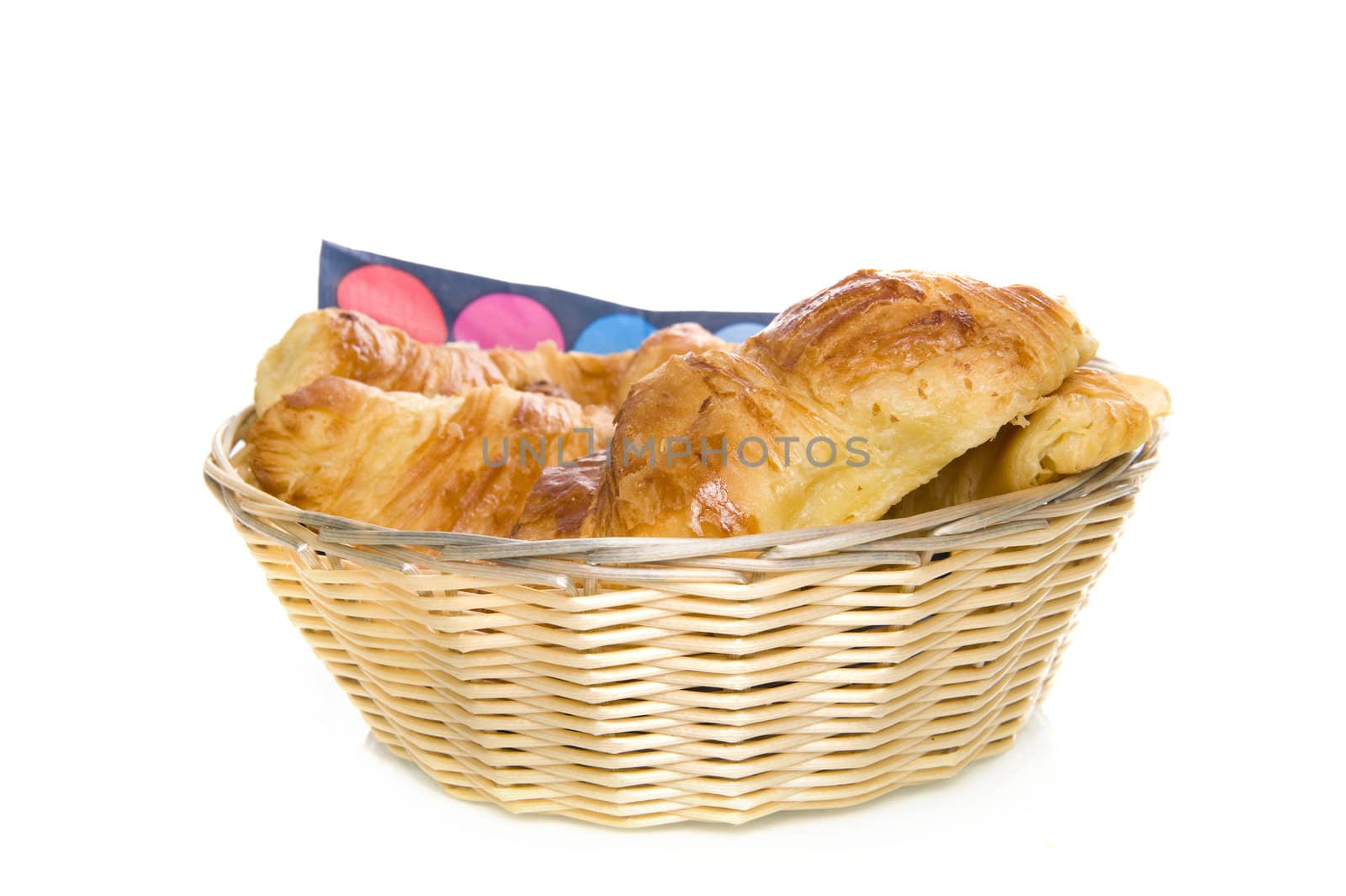 croissants in a basket