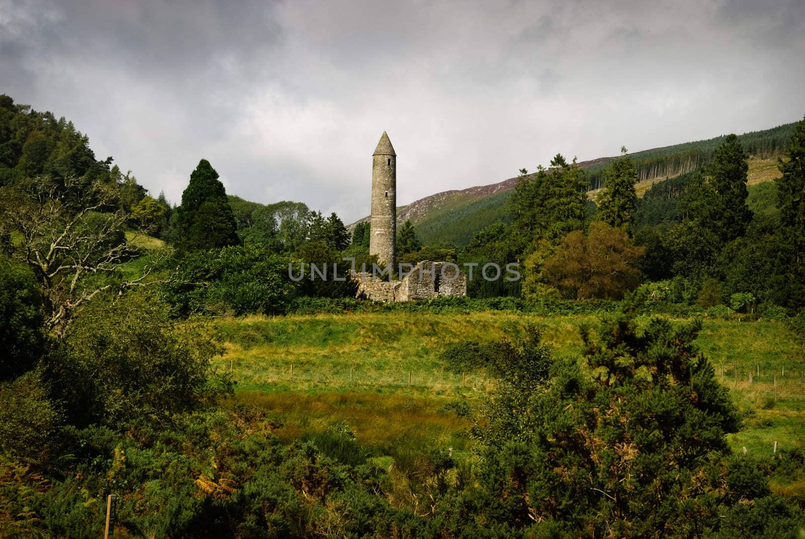 Glendalough cloister in Ireland