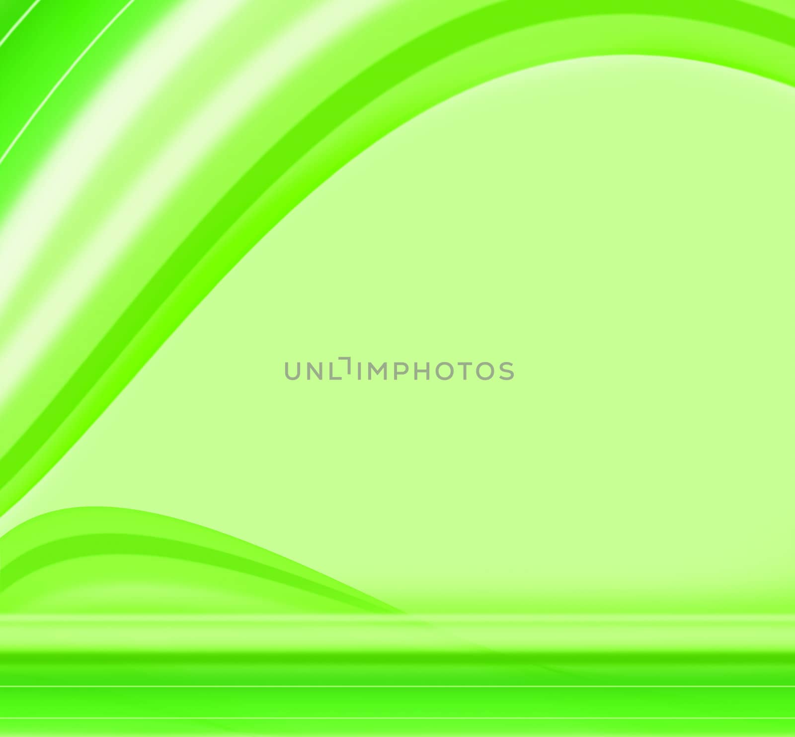 Computer designed green modern abstract style background
