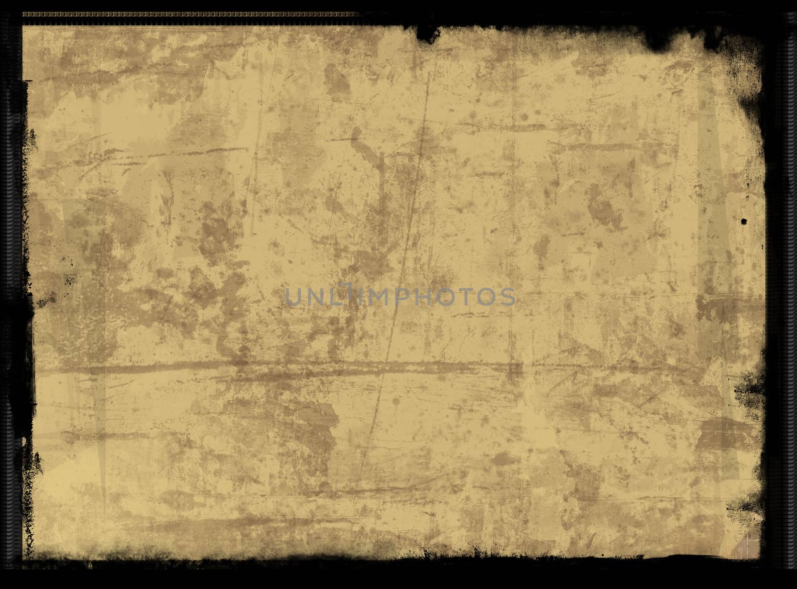 Computer designed highly detailed grunge border and aged textured background with space for your text or image. Great grunge layer for your projects.