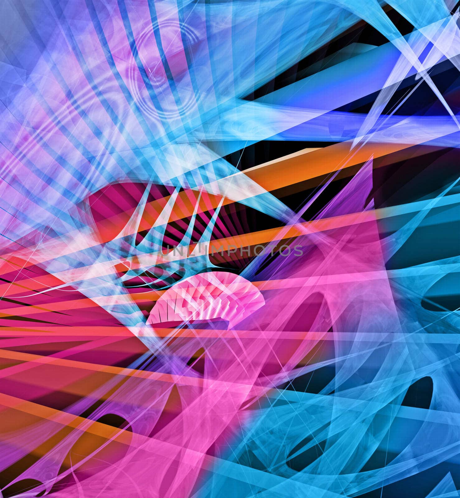 Computer designed colorful abstract style background