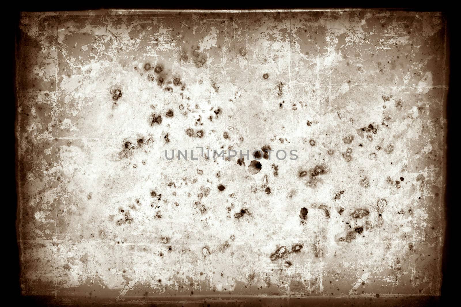 Computer designed highly detailed  border and aged textured  background with space for your text or image. Nice grunge element for your projects.