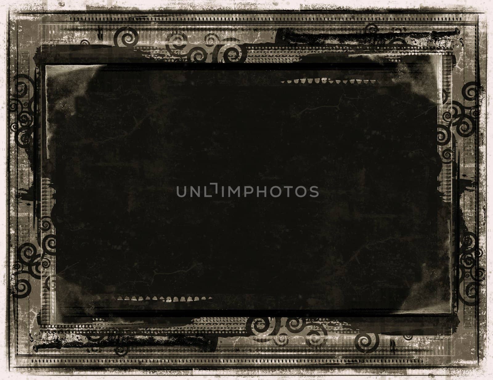 Grunge border and background by Lizard