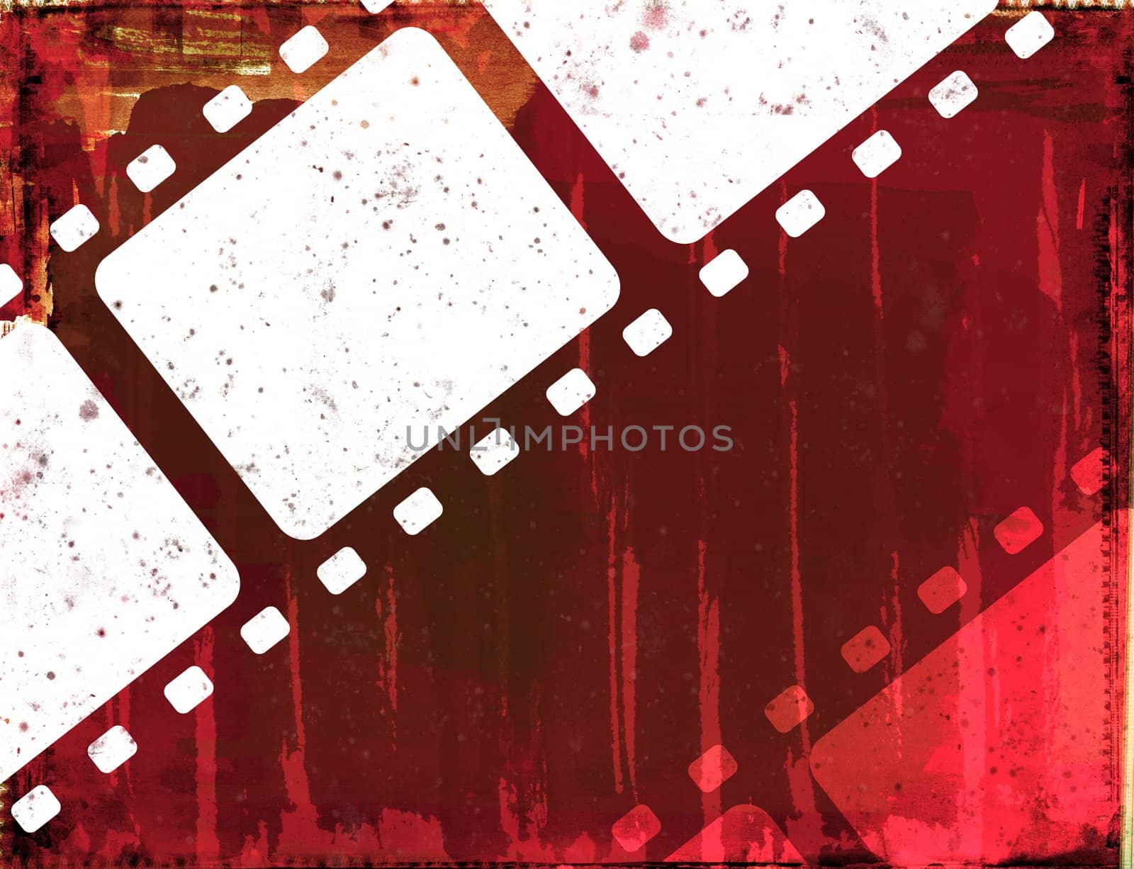 Grunge film frame by Lizard