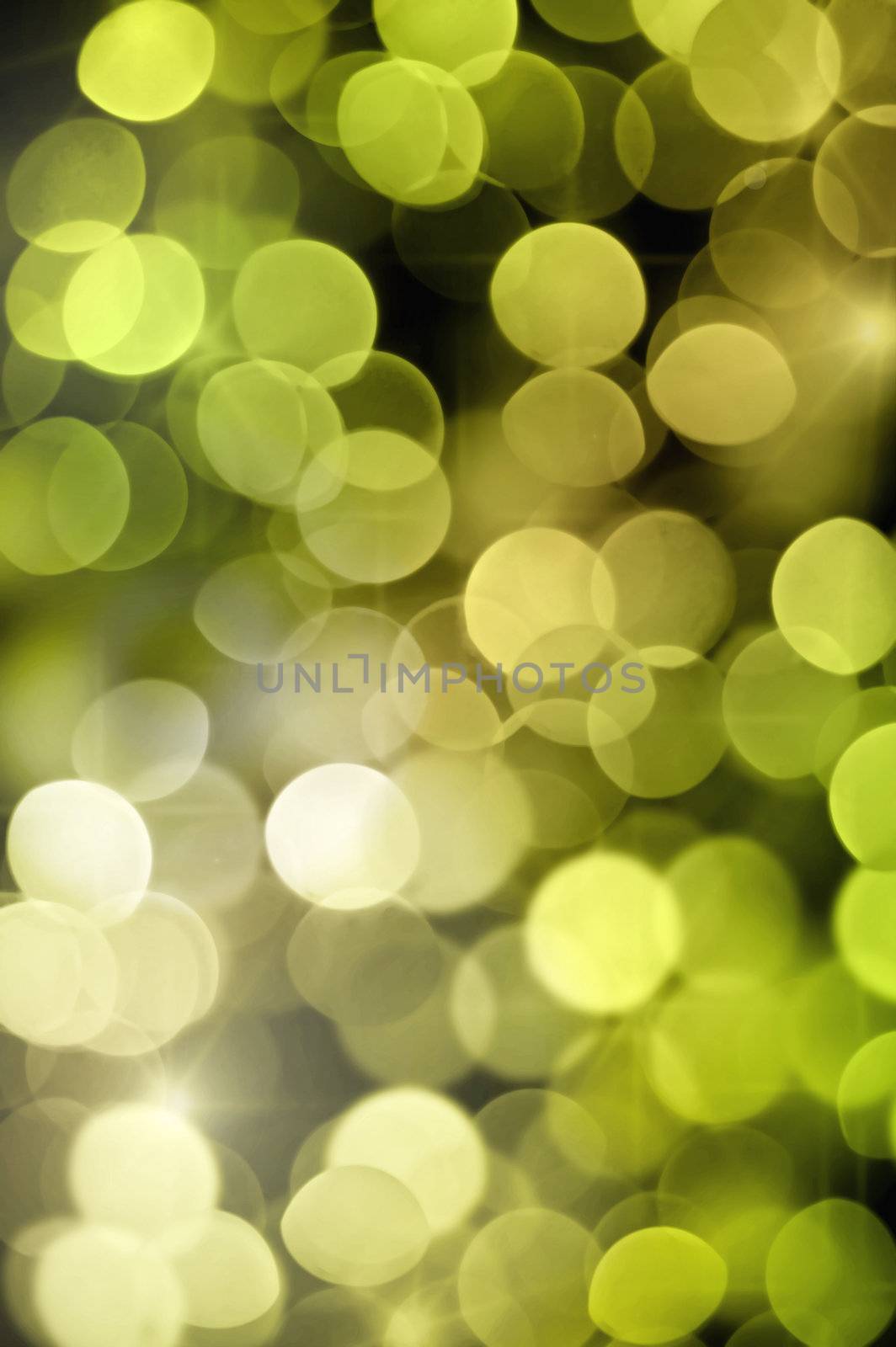 defocused abstract of sparkling circle colorful lights 