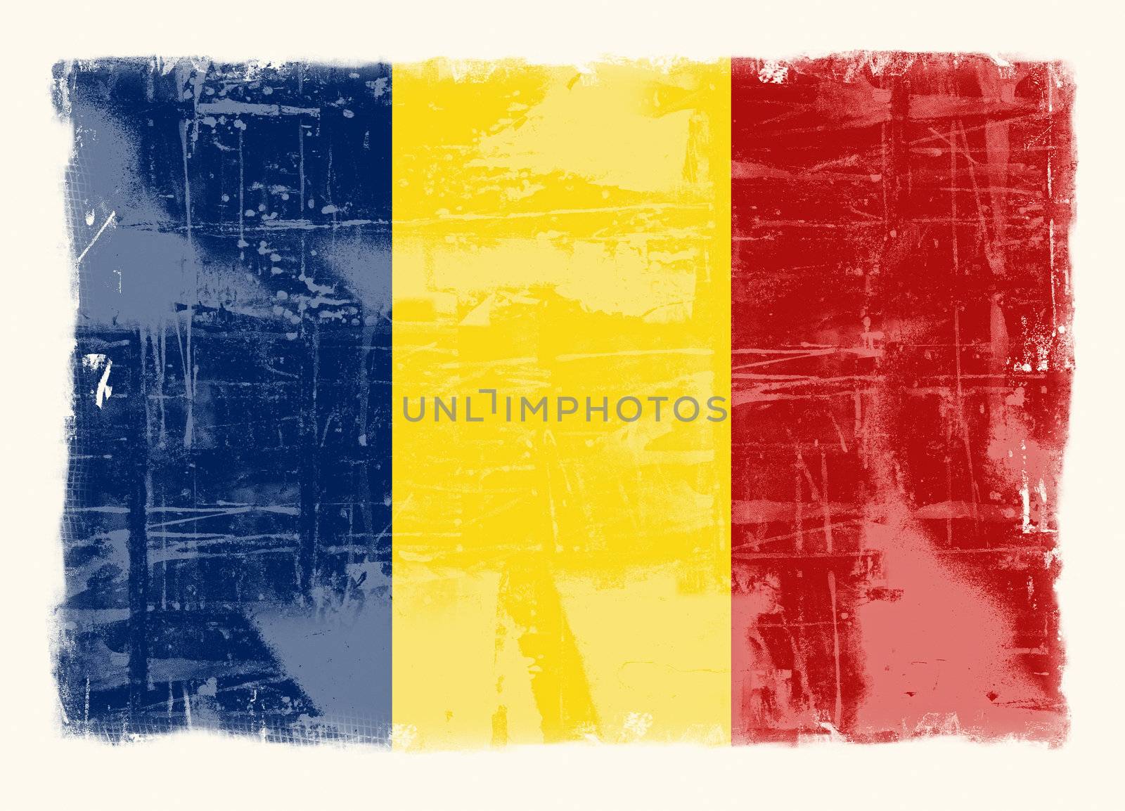 Flag of Romania by Lizard