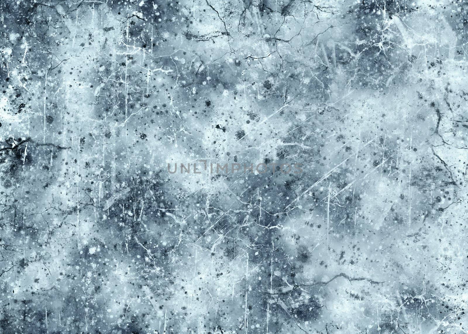 Computer designed highly detailed grunge textured ice background