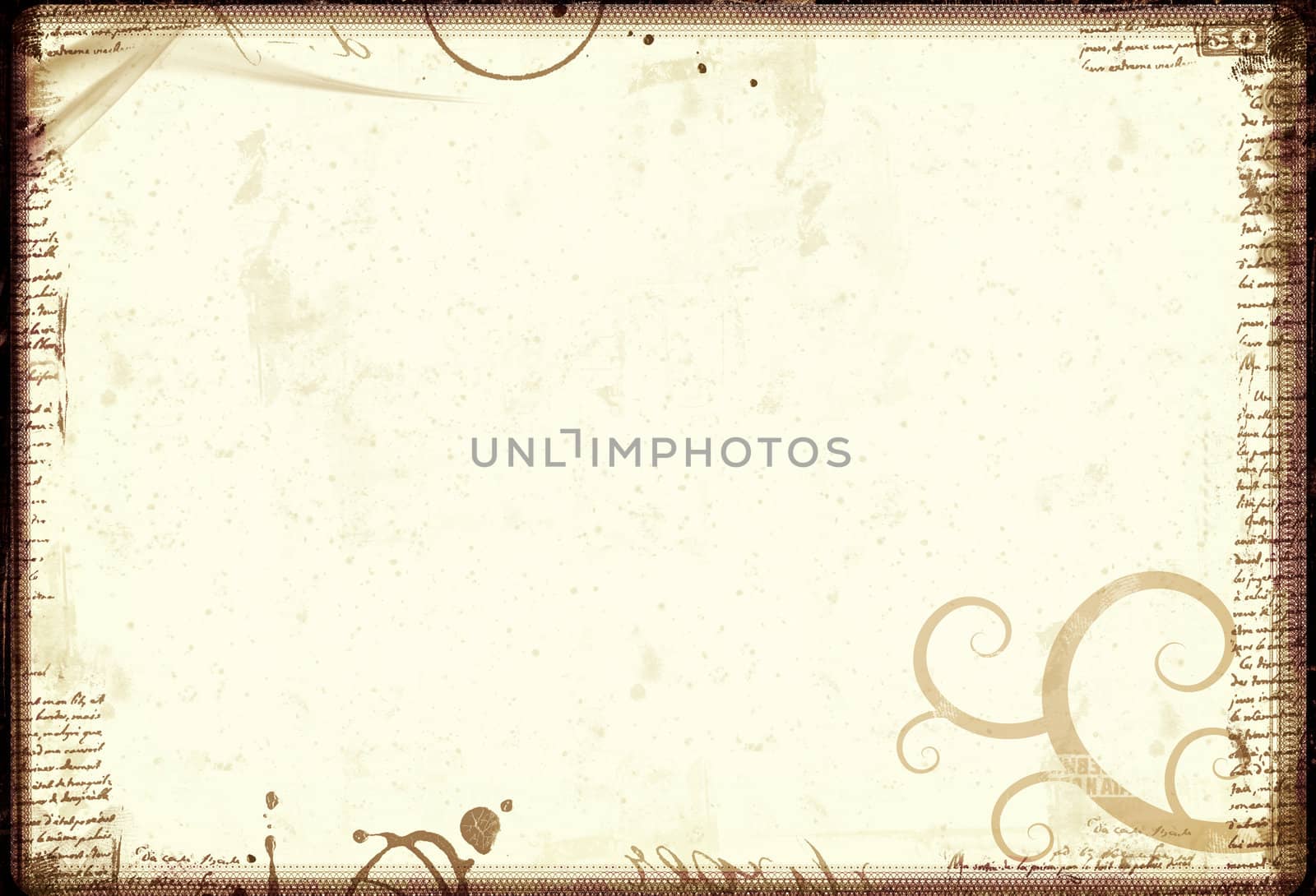 Grunge border and background by Lizard