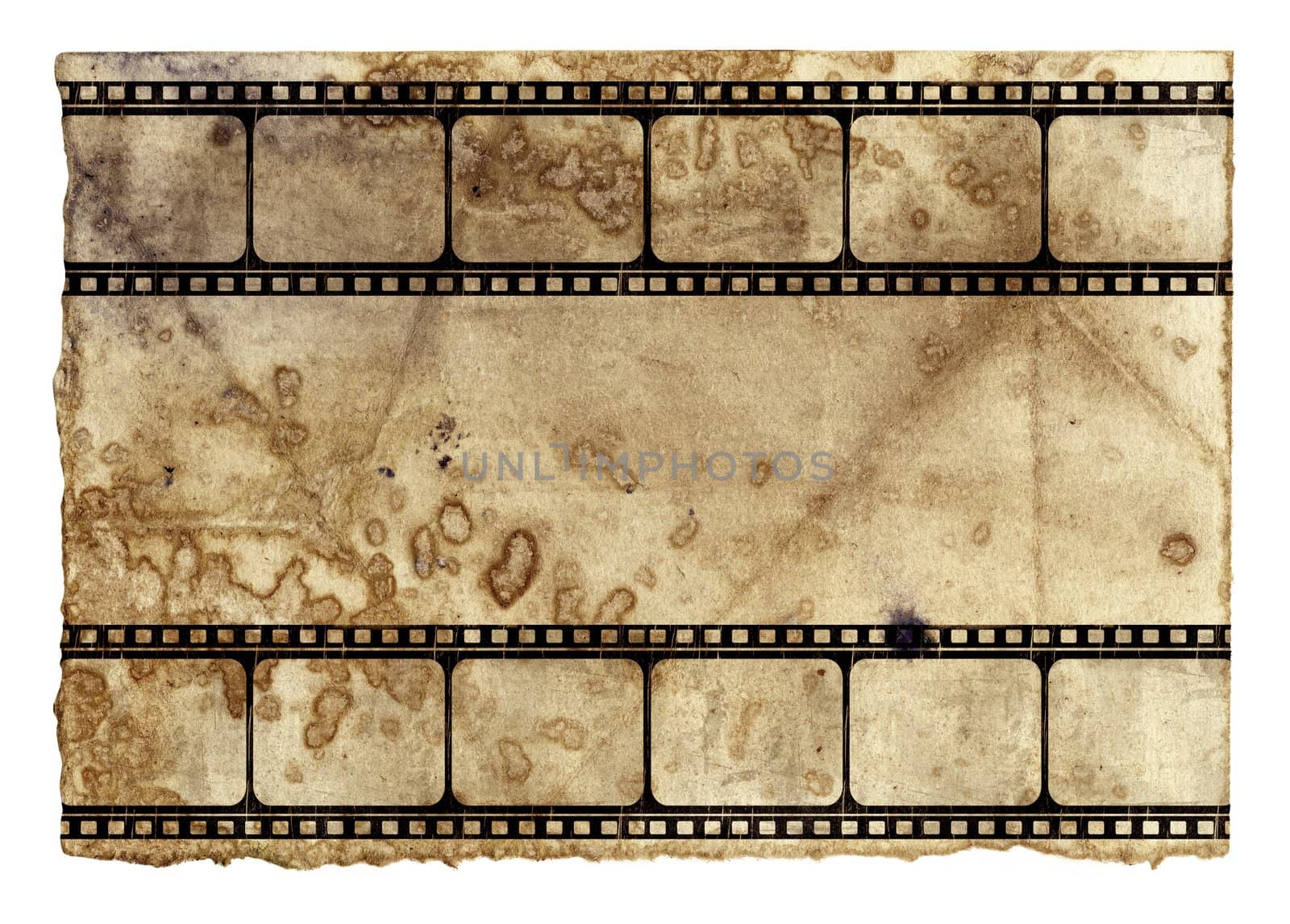 Computer designed highly detailed film frame with space for your text or image.Nice grunge element for your projects