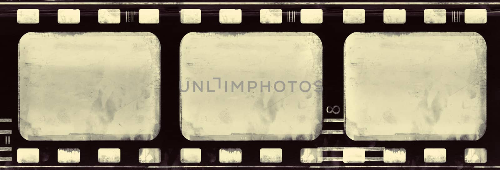 Grunge film frame by Lizard