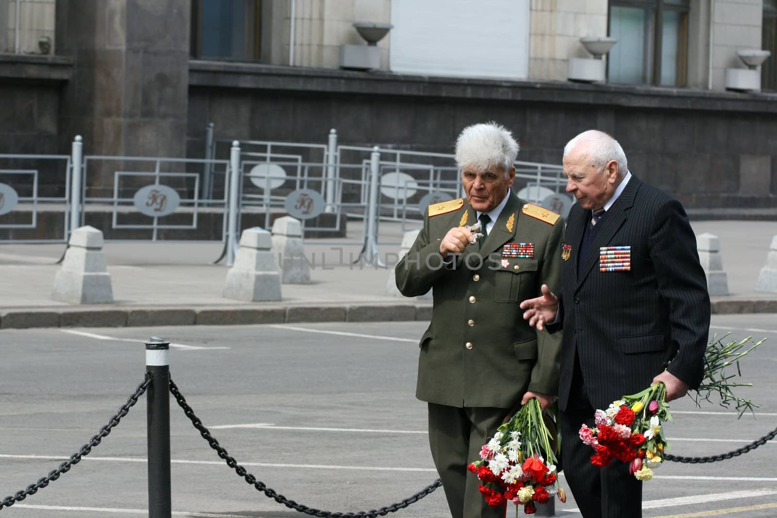 the celebration of Victory day in Russia