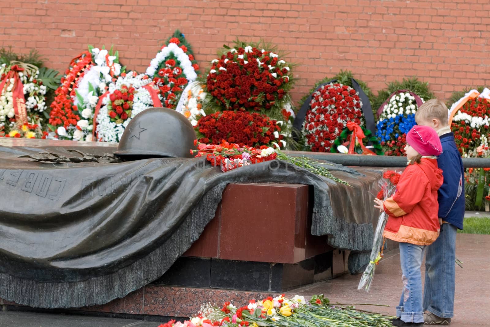 the celebration of Victory day in Russia