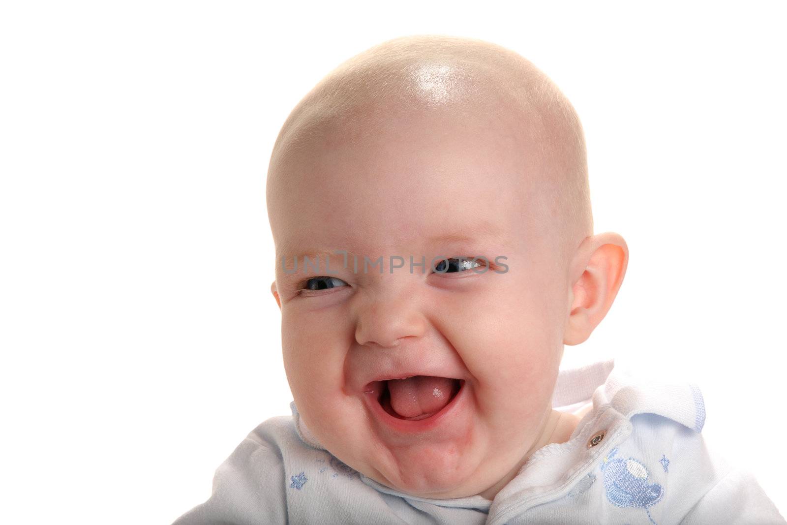 Cute happy baby by svanblar