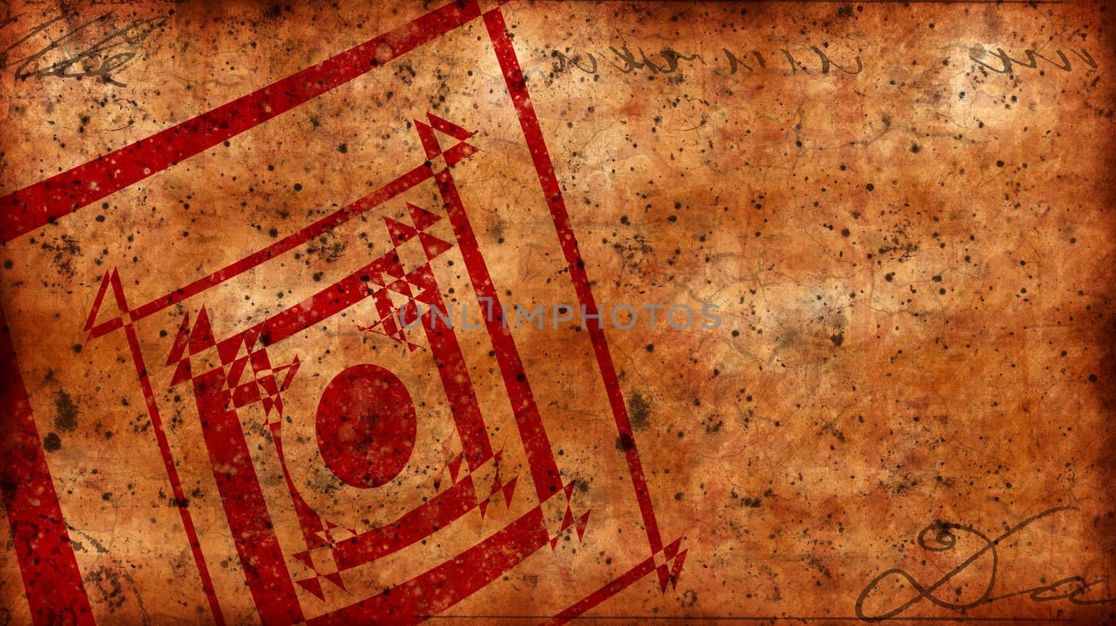 Computer designed highly detailed grunge textured retro style paper background. Nice grunge element for your projects