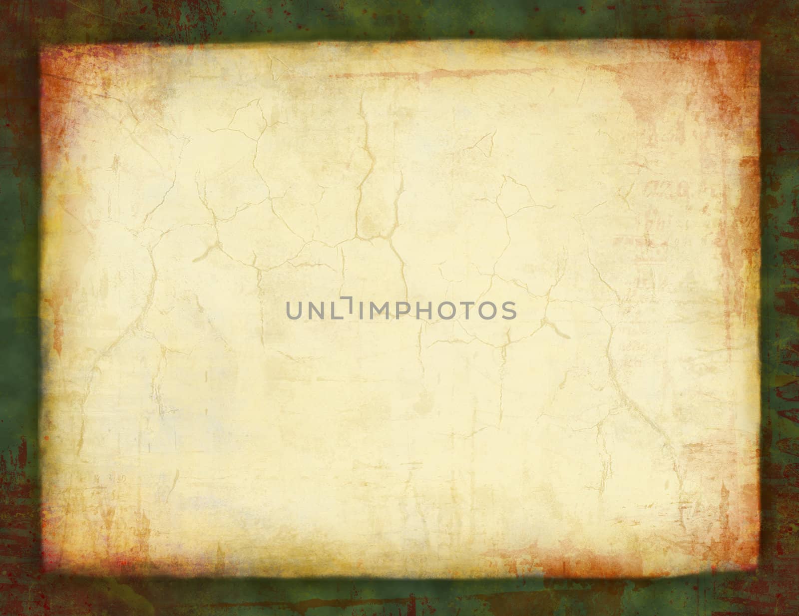 Computer designed highly detailed grunge border and aged textured background with space for your text or image. Nice grunge layer for your projects.