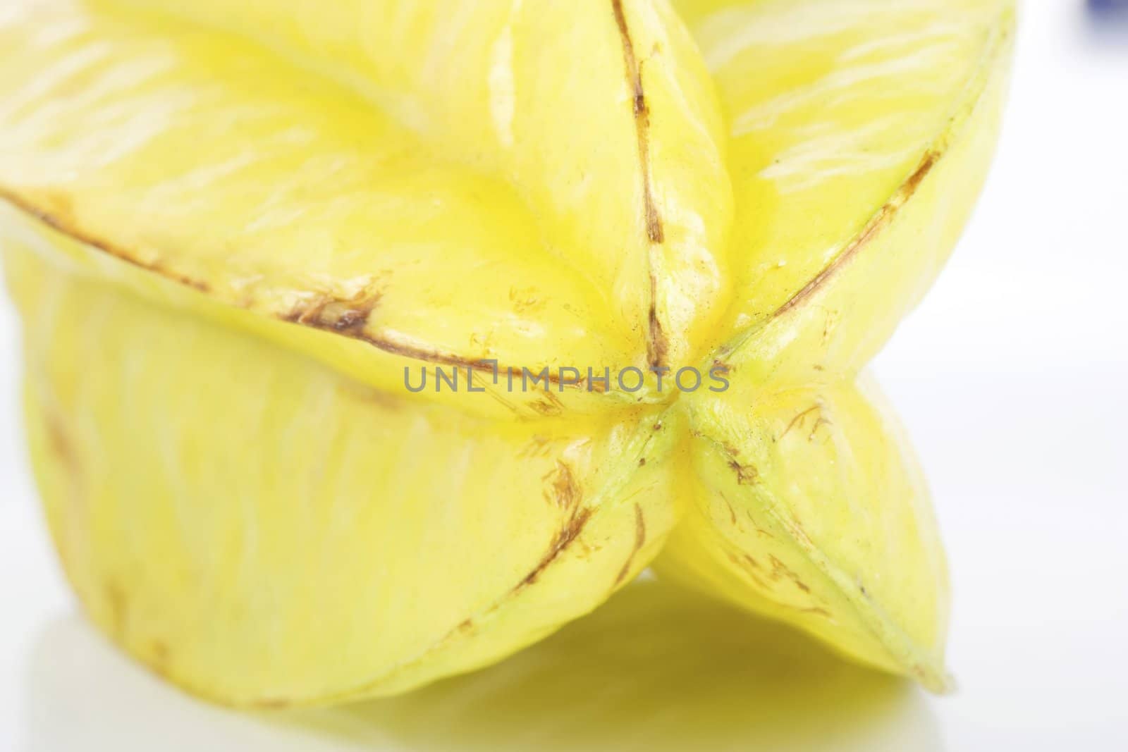 Close up of star fruit