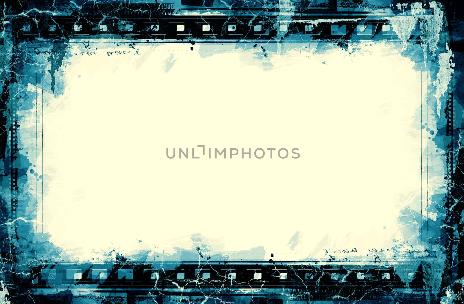 Computer designed highly detailed grunge border with space for your text or image. Great grunge layer for your projects.