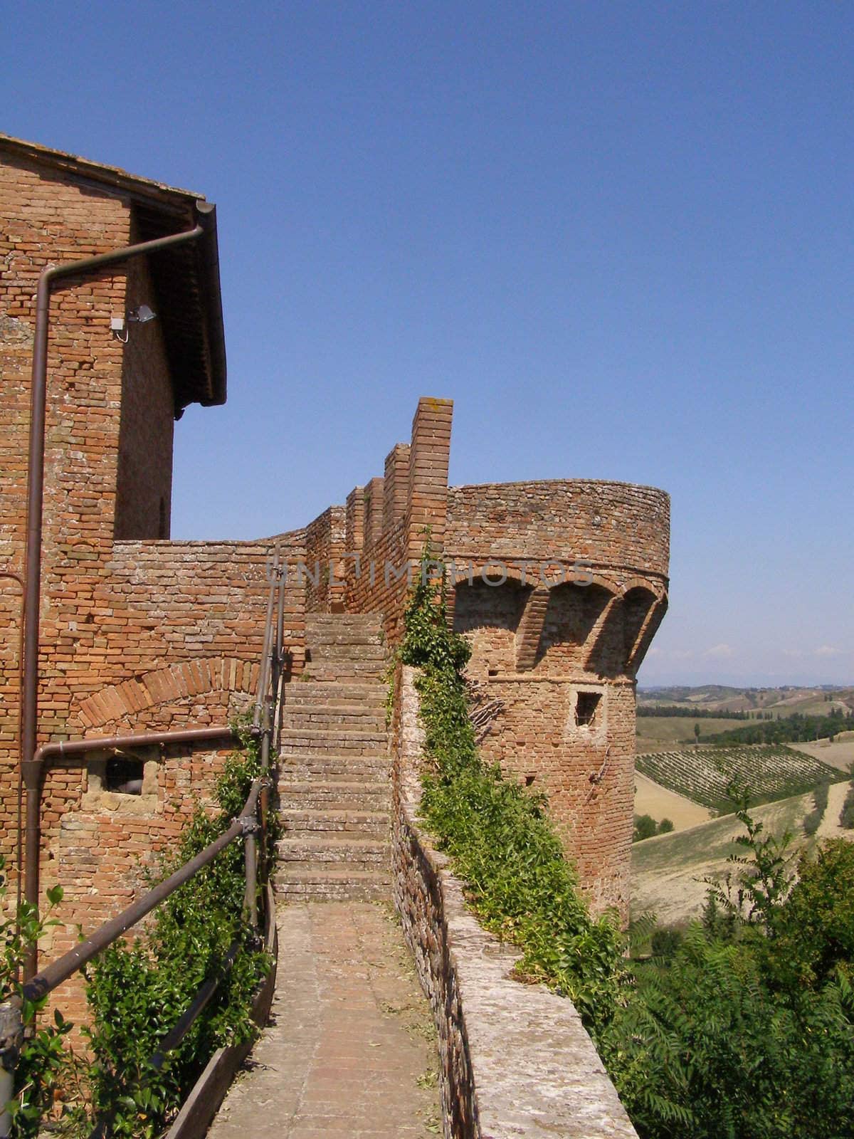 Certaldo, small heritage city near Florence and birthplace of medieval writer Giovanni Boccaccio