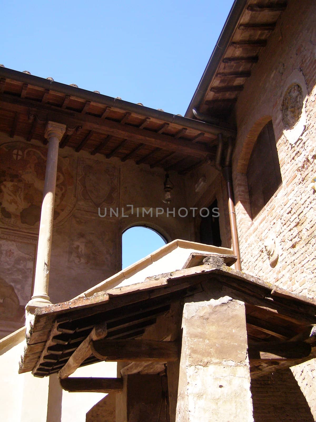 Certlado, small heritage city near Florence and birthplace of medieval writer Giovanni Boccaccio