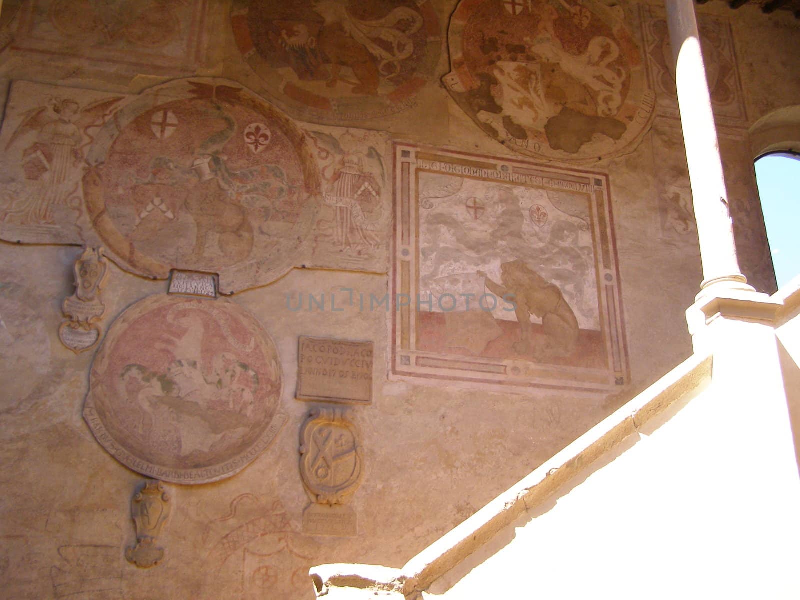 Certlado, small heritage city near Florence and birthplace of medieval writer Giovanni Boccaccio