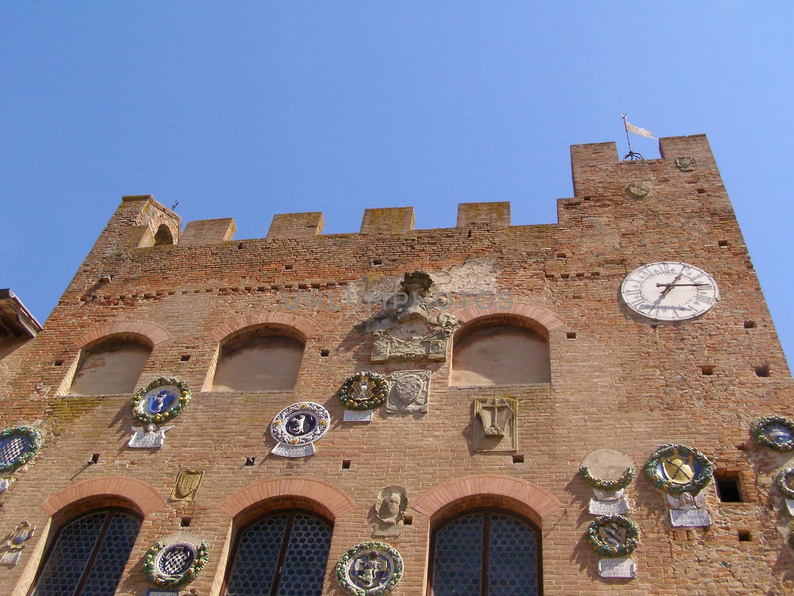 Certlado, small heritage city near Florence and birthplace of medieval writer Giovanni Boccaccio