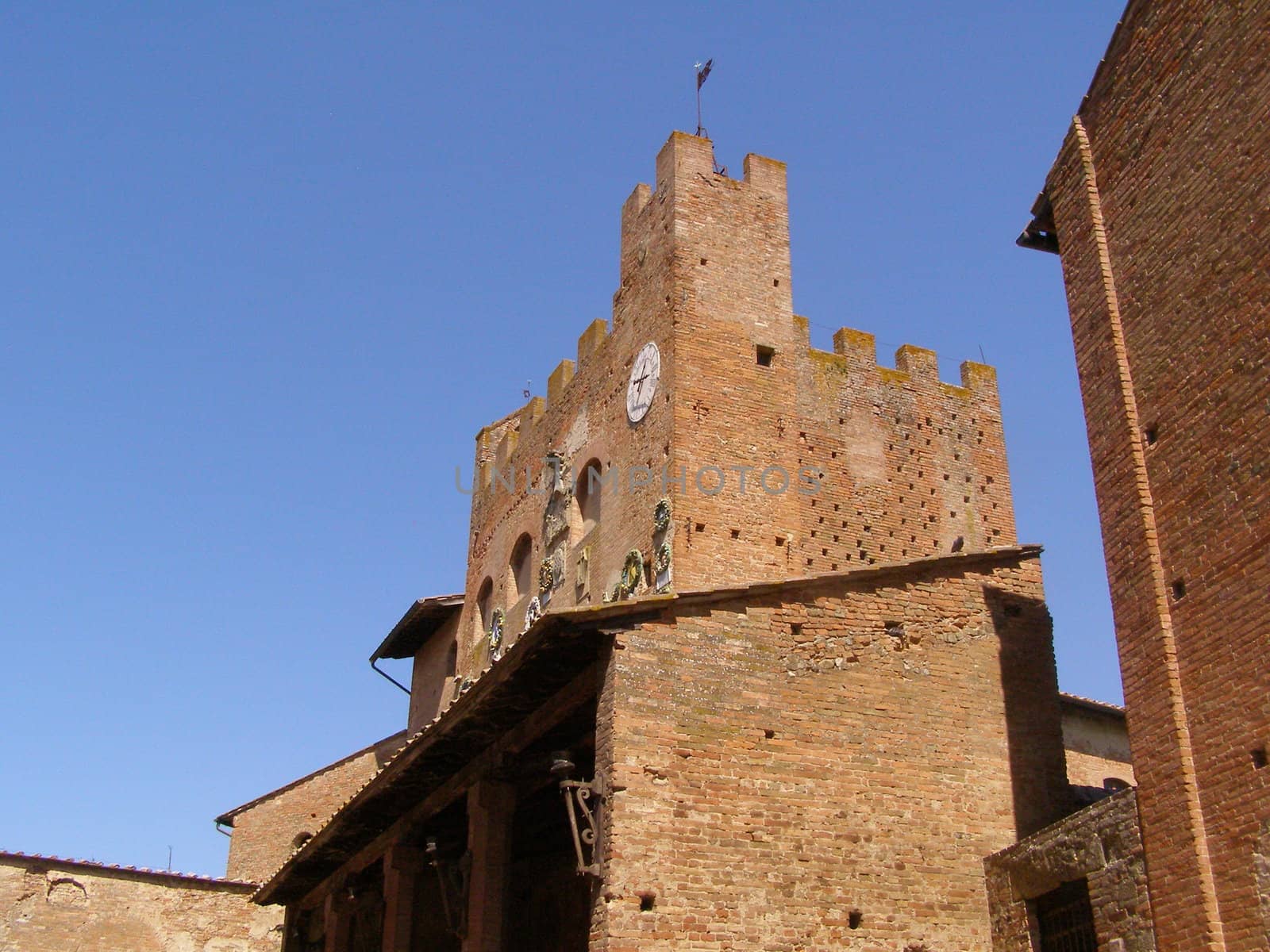Certlado, small heritage city near Florence and birthplace of medieval writer Giovanni Boccaccio