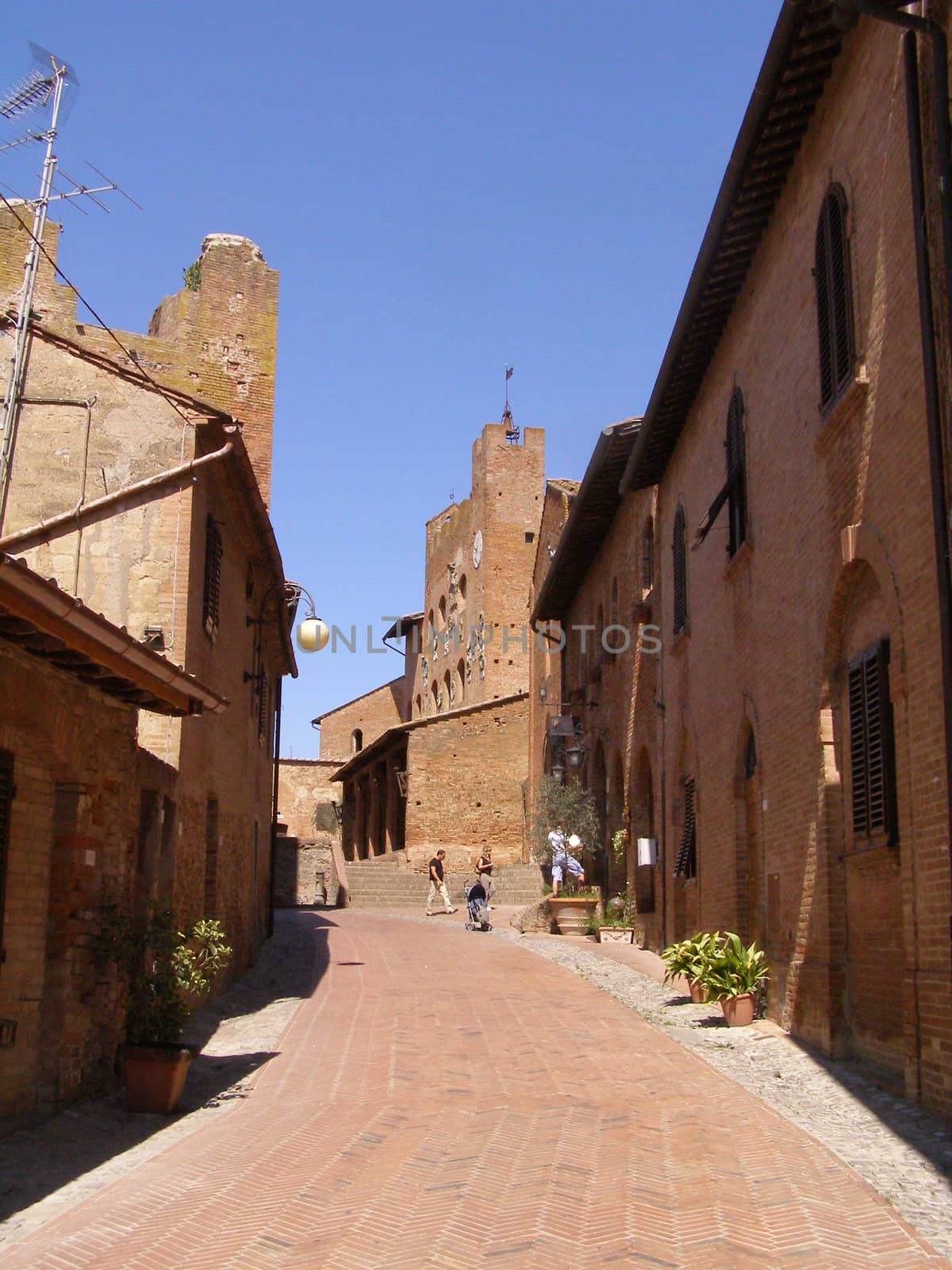 Certlado, small heritage city near Florence and birthplace of medieval writer Giovanni Boccaccio