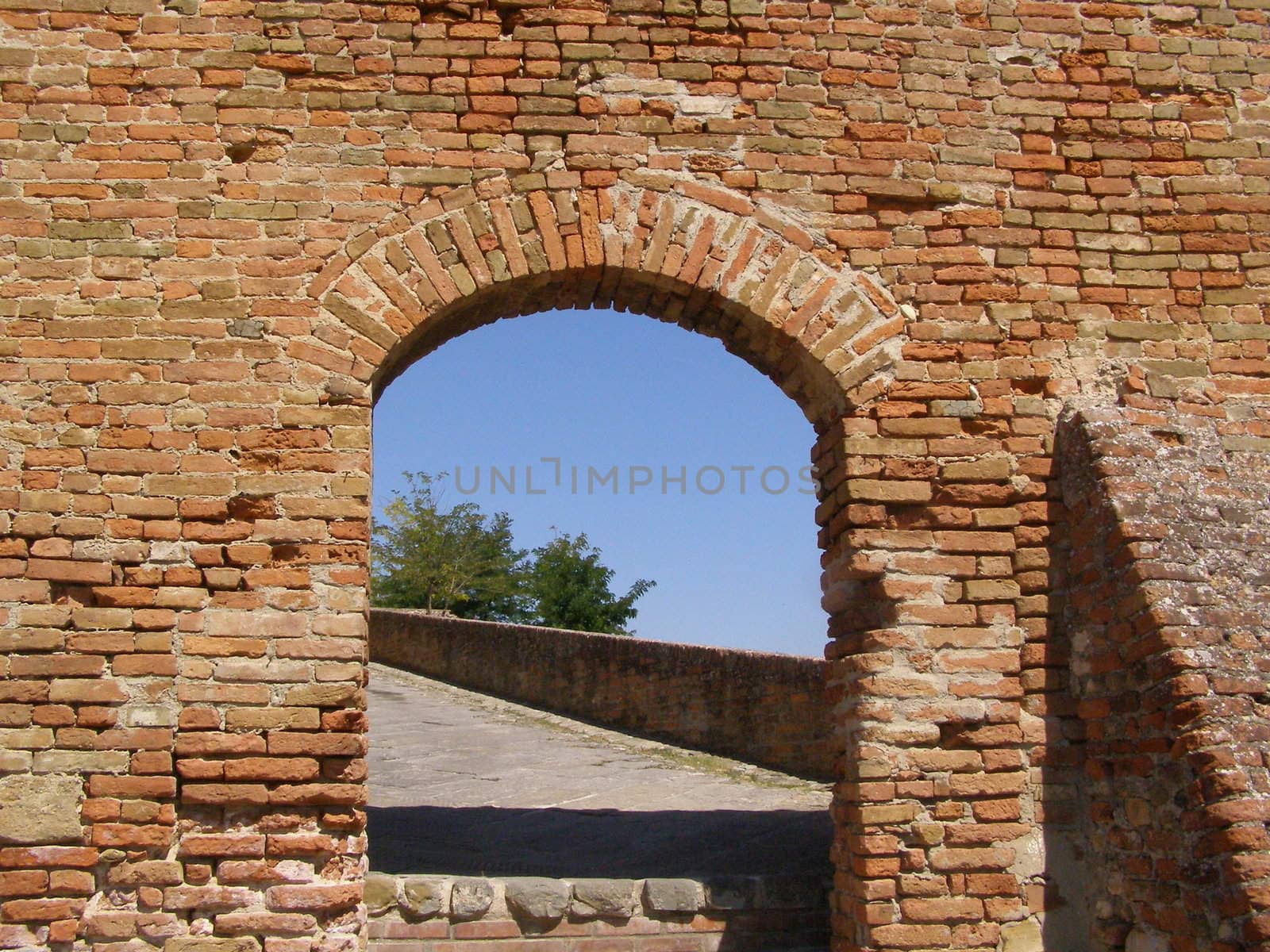 Certlado, small heritage city near Florence and birthplace of medieval writer Giovanni Boccaccio