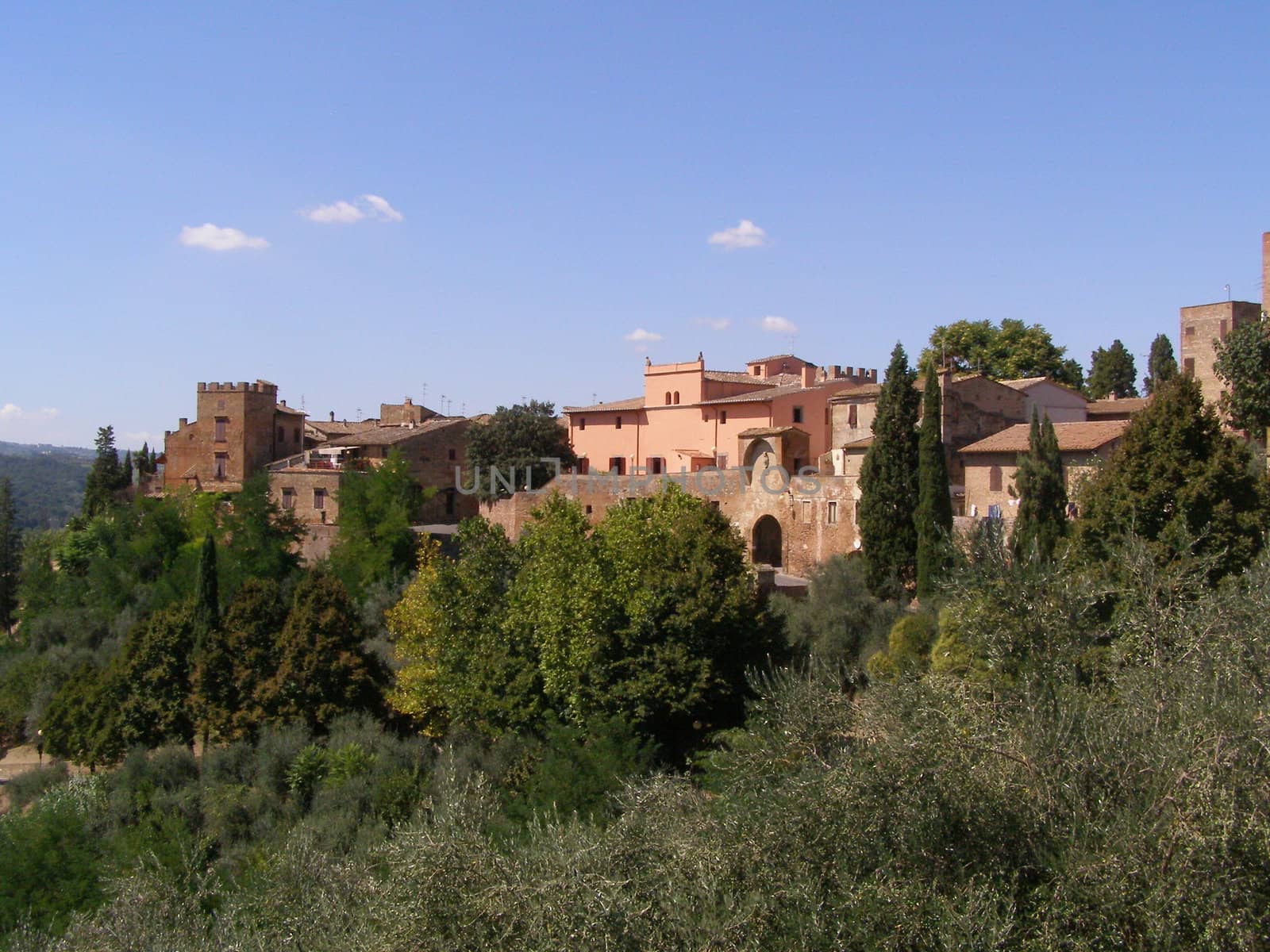 Certlado, small heritage city near Florence and birthplace of medieval writer Giovanni Boccaccio