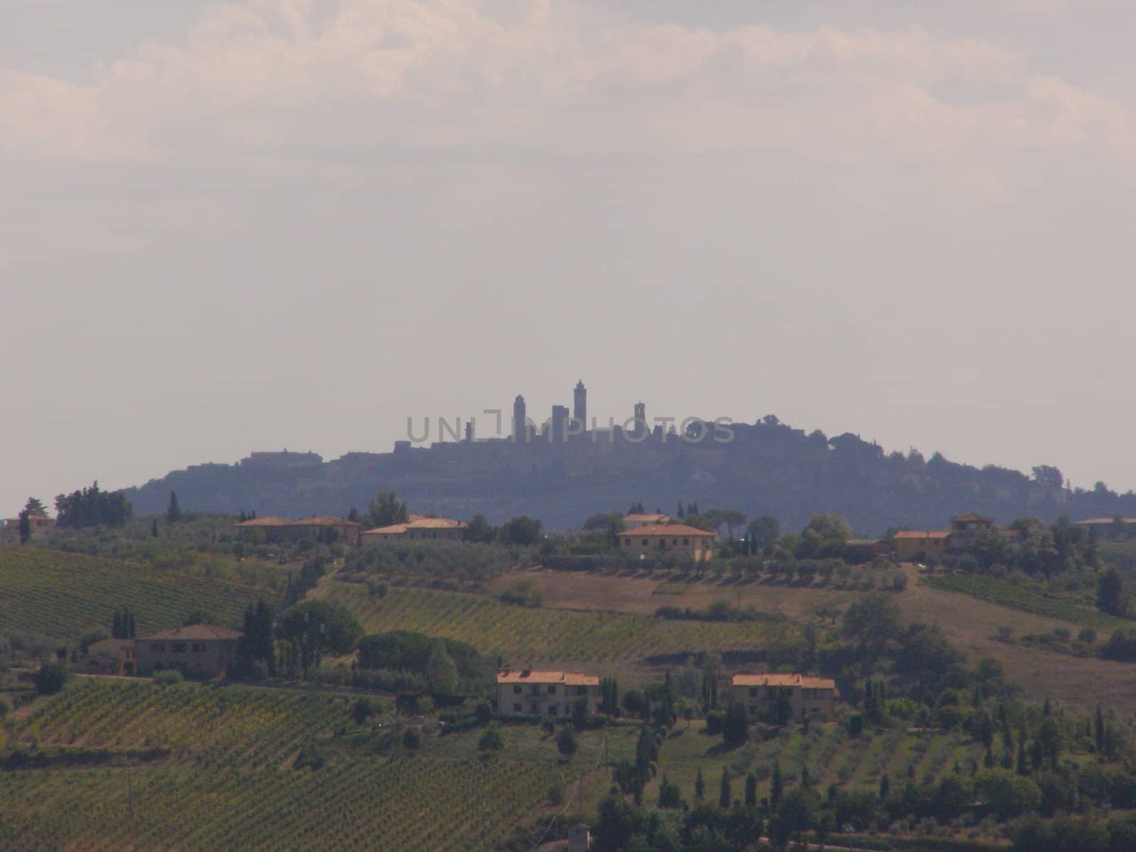 Certlado, small heritage city near Florence and birthplace of medieval writer Giovanni Boccaccio