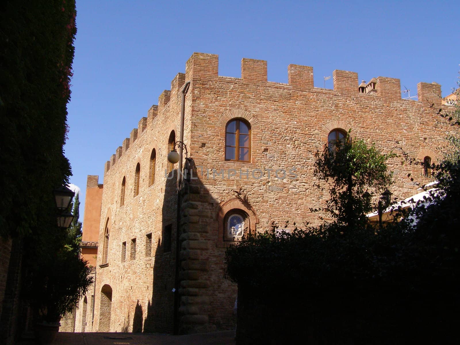 Certlado, small heritage city near Florence and birthplace of medieval writer Giovanni Boccaccio