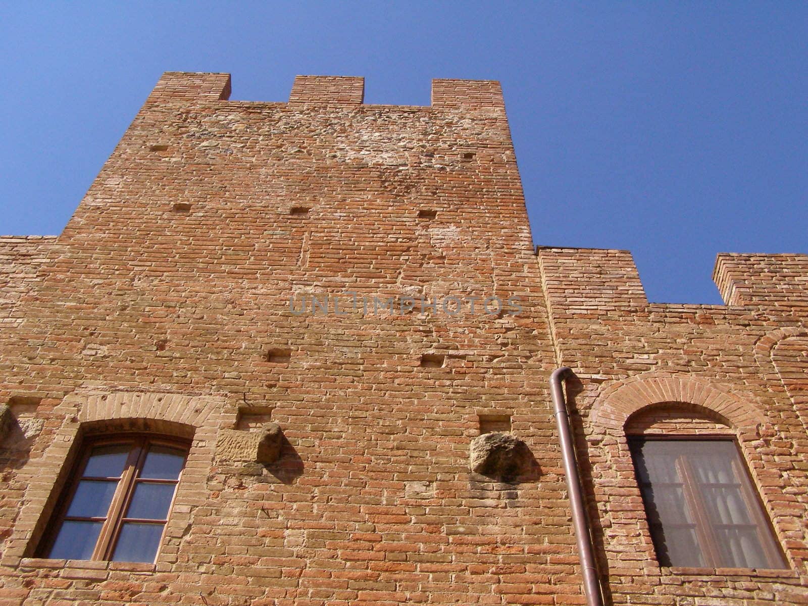 Certlado, small heritage city near Florence and birthplace of medieval writer Giovanni Boccaccio