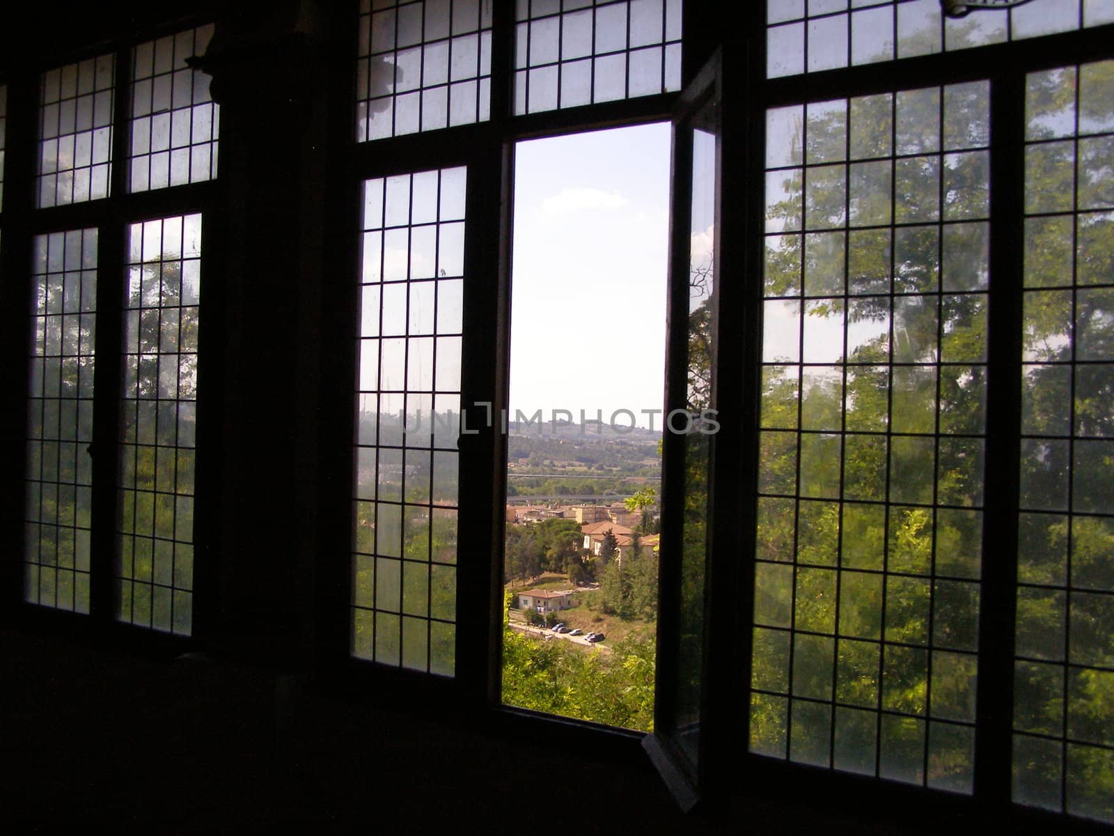 Certlado, small heritage city near Florence and birthplace of medieval writer Giovanni Boccaccio