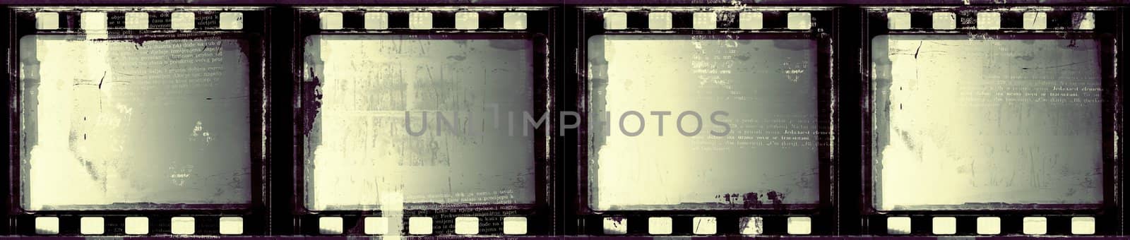 Grunge film frame by Lizard