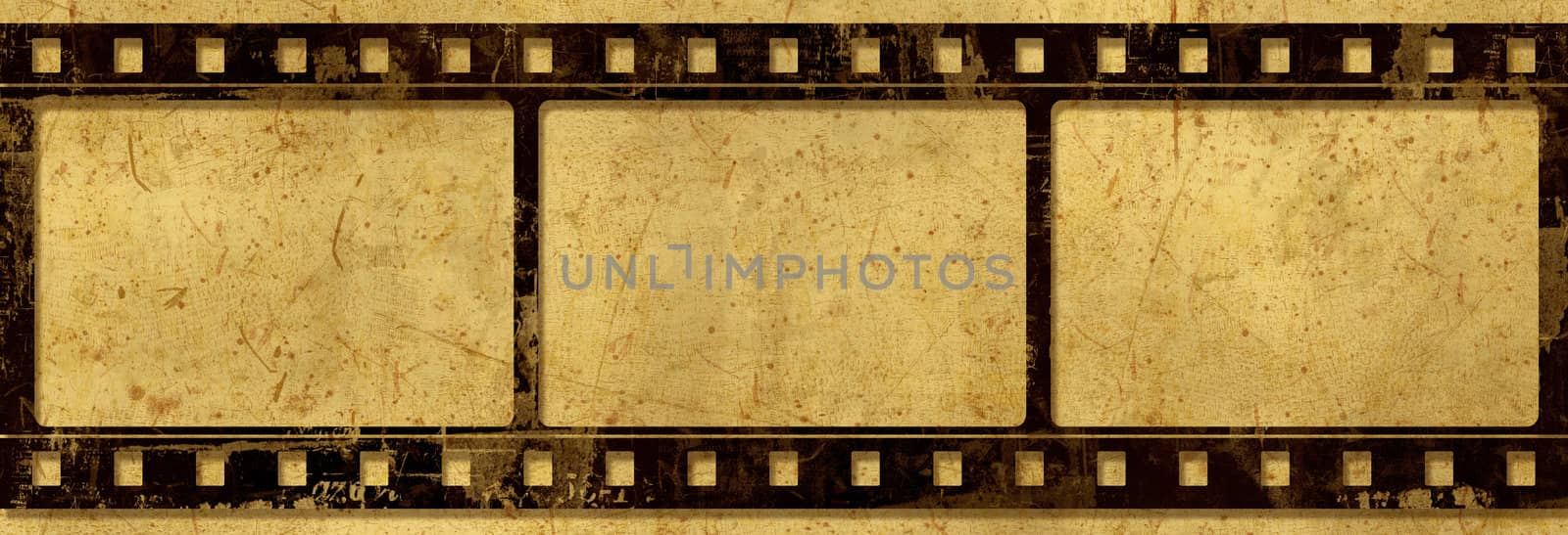 Computer designed highly detailed film frame with space for your text or image.Nice grunge element for your projects