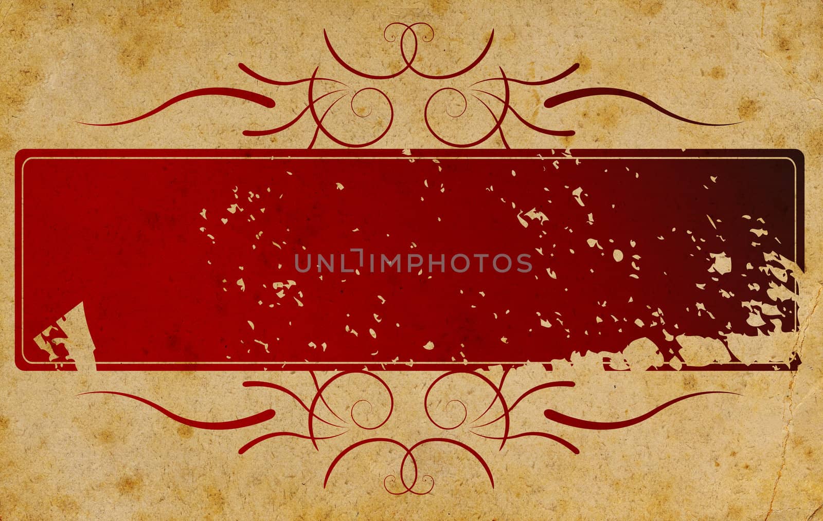 Computer designed highly detailed grunge textured retro style paper background. Nice grunge element for your projects