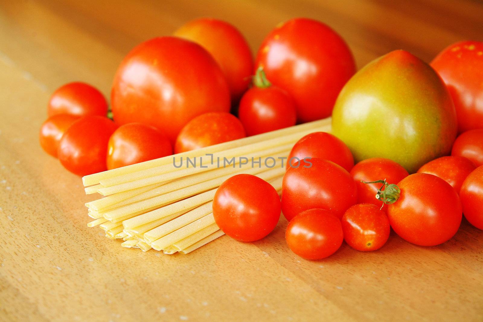 Spaghetti and pomodoro