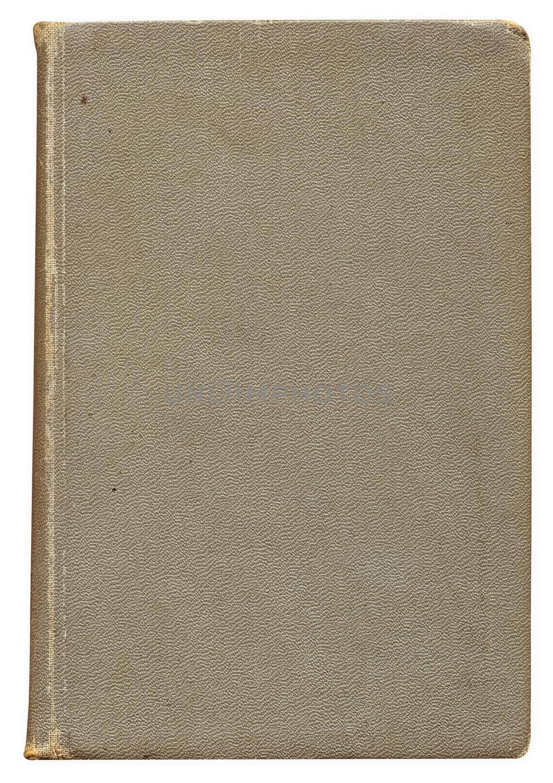 Highly detailed Antique book isolated on white ,great design element or grunge textured layer for your projects.