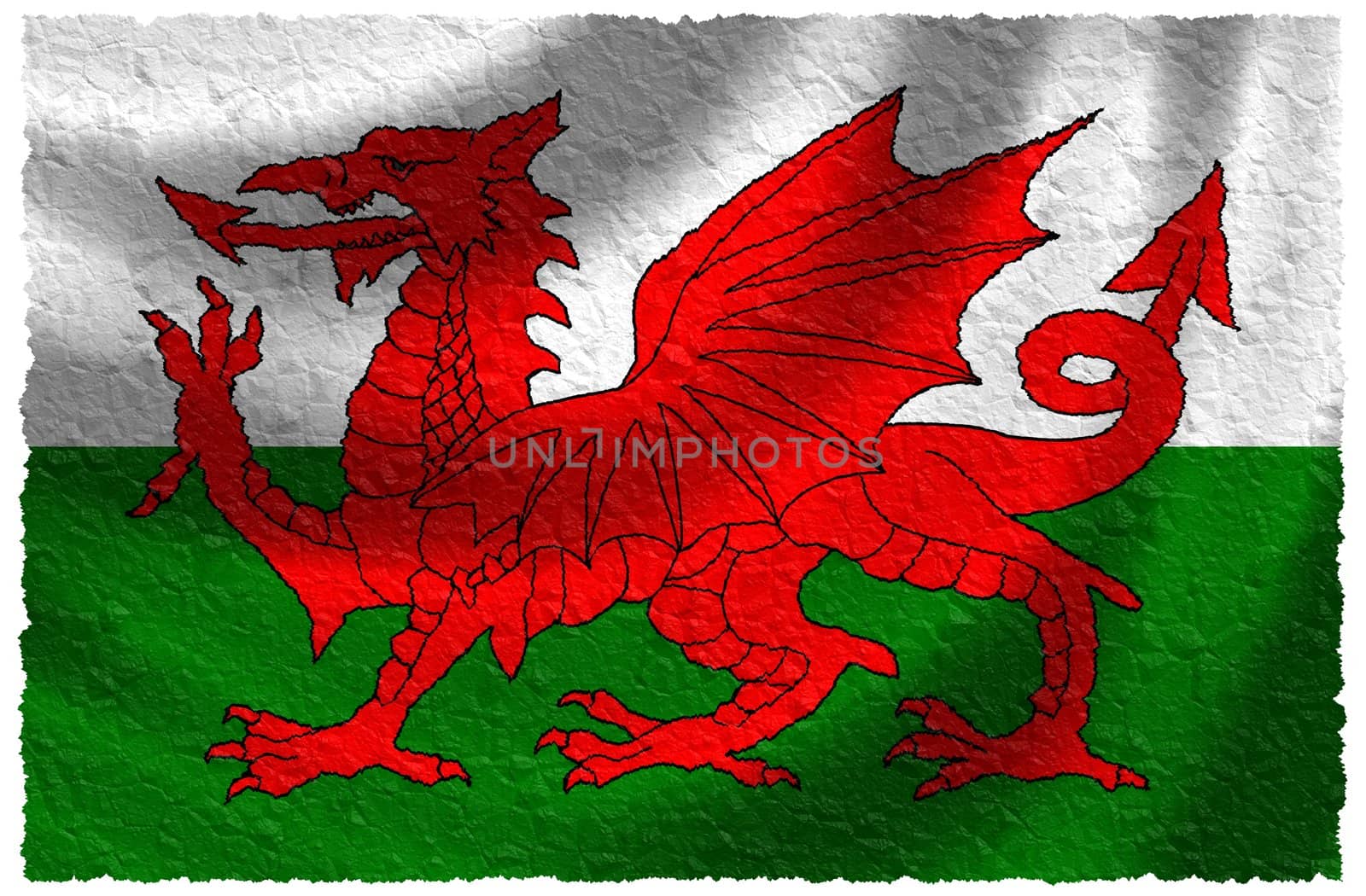 Flag of Wales by peromarketing