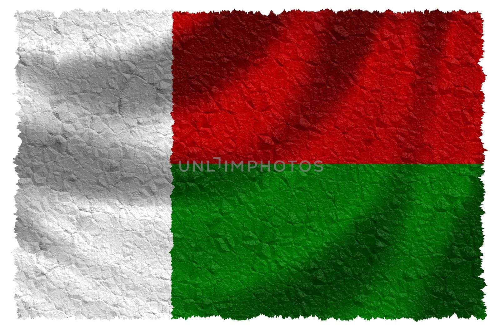 Flag of Madagascar by peromarketing