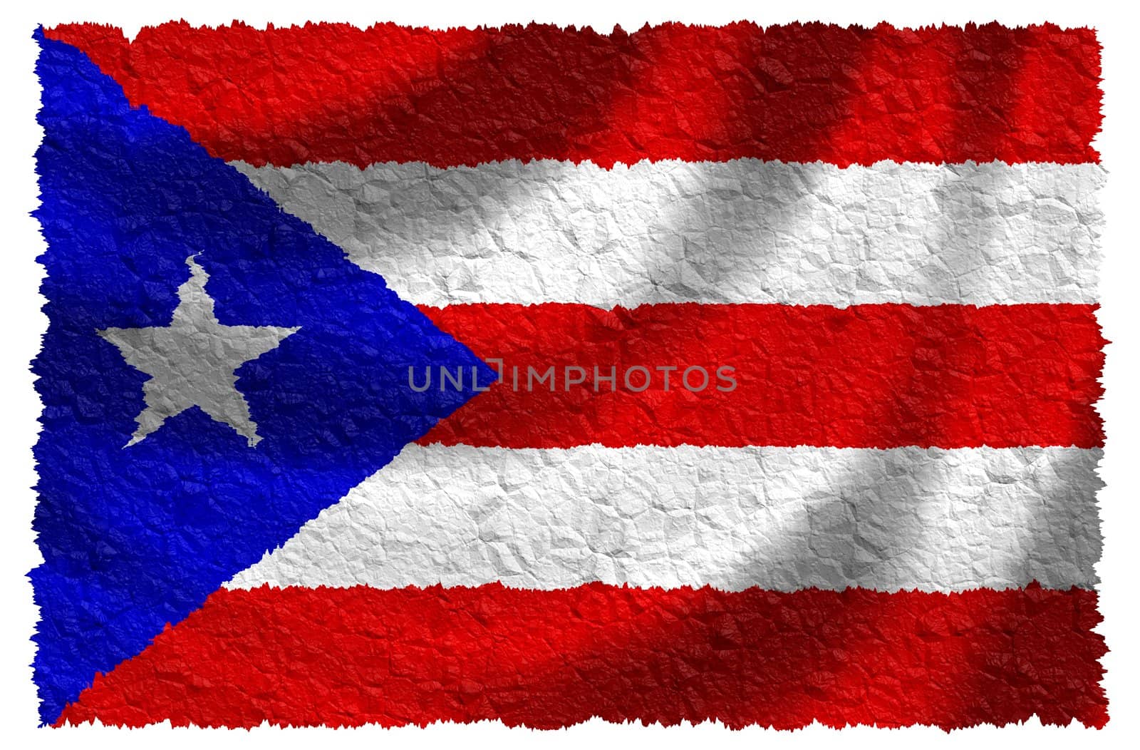 Flag of Puerto Rico by peromarketing