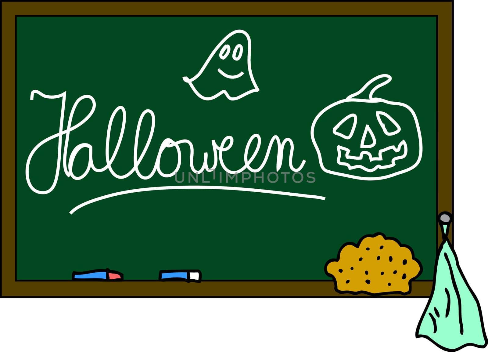 blackboard Halloween by peromarketing