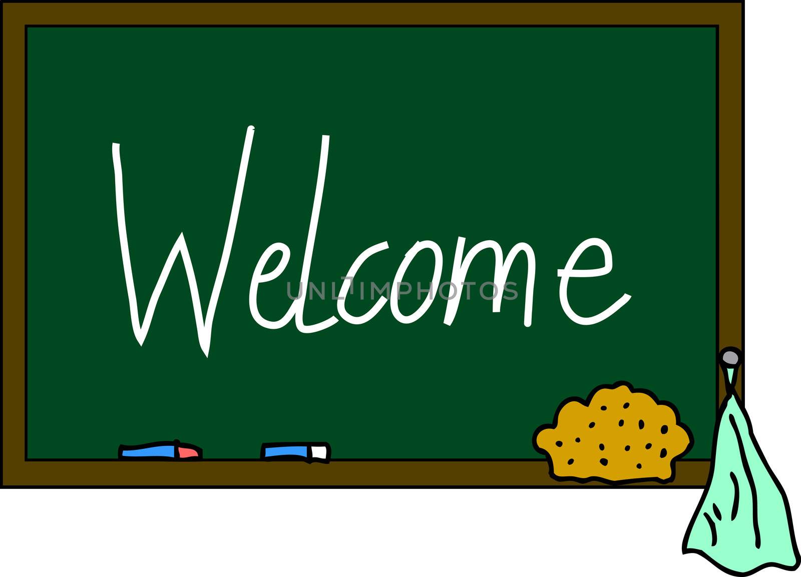 blackboard Welcome by peromarketing