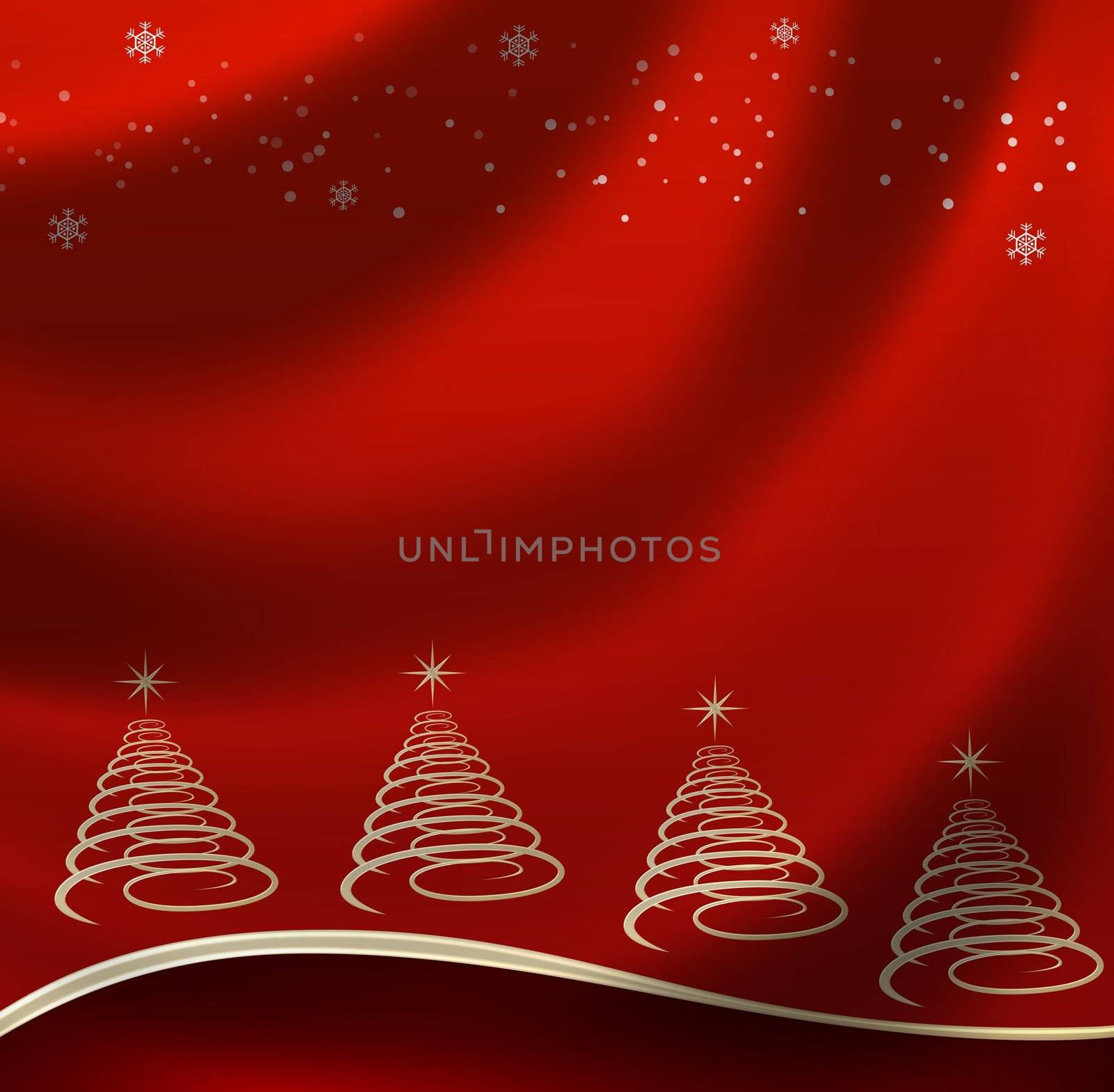 Christmas Tree Background by peromarketing